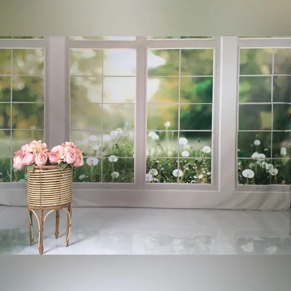 Kate Window Backdrop Spring - Picture 2 of 2